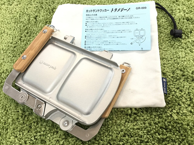 snow peak ホットサンドクッカー トラメジーノ GR-009｜PICNIC